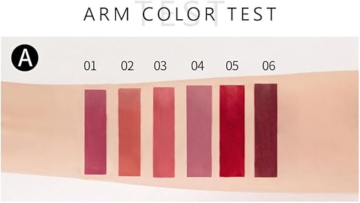 Lipstick Set Matte Liquid 6 Colors