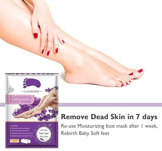 Foot Peel Mask 6 Pack