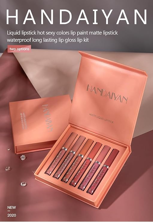 Lipstick Set Matte Liquid 6 Colors