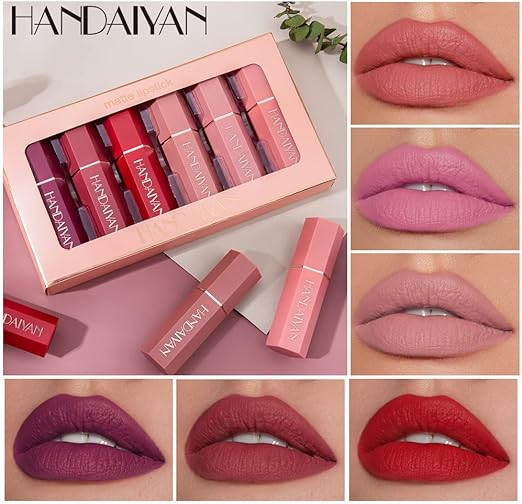 Lipstick Set For Women 6pcs