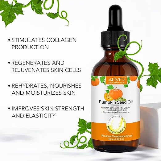 Organic Pumpkin Seed Oil for Hair Growth