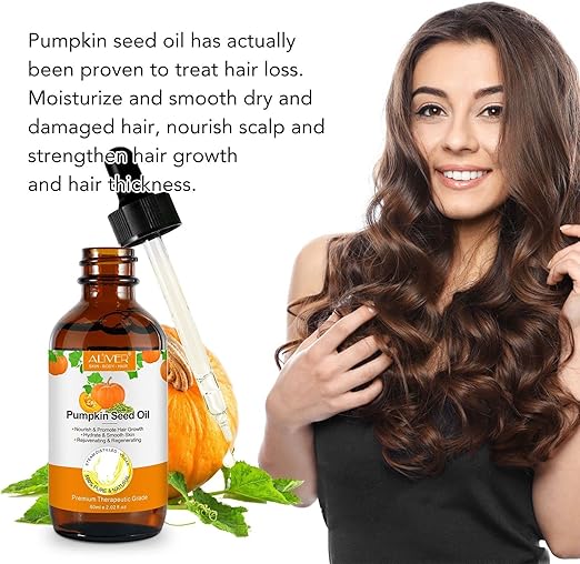 Organic Pumpkin Seed Oil for Hair Growth