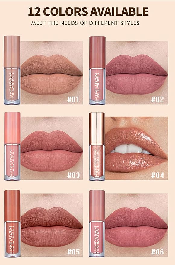 Lipstick Set Matte Liquid 12 Colors