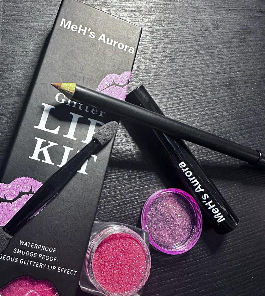GLITTER LIP KIT