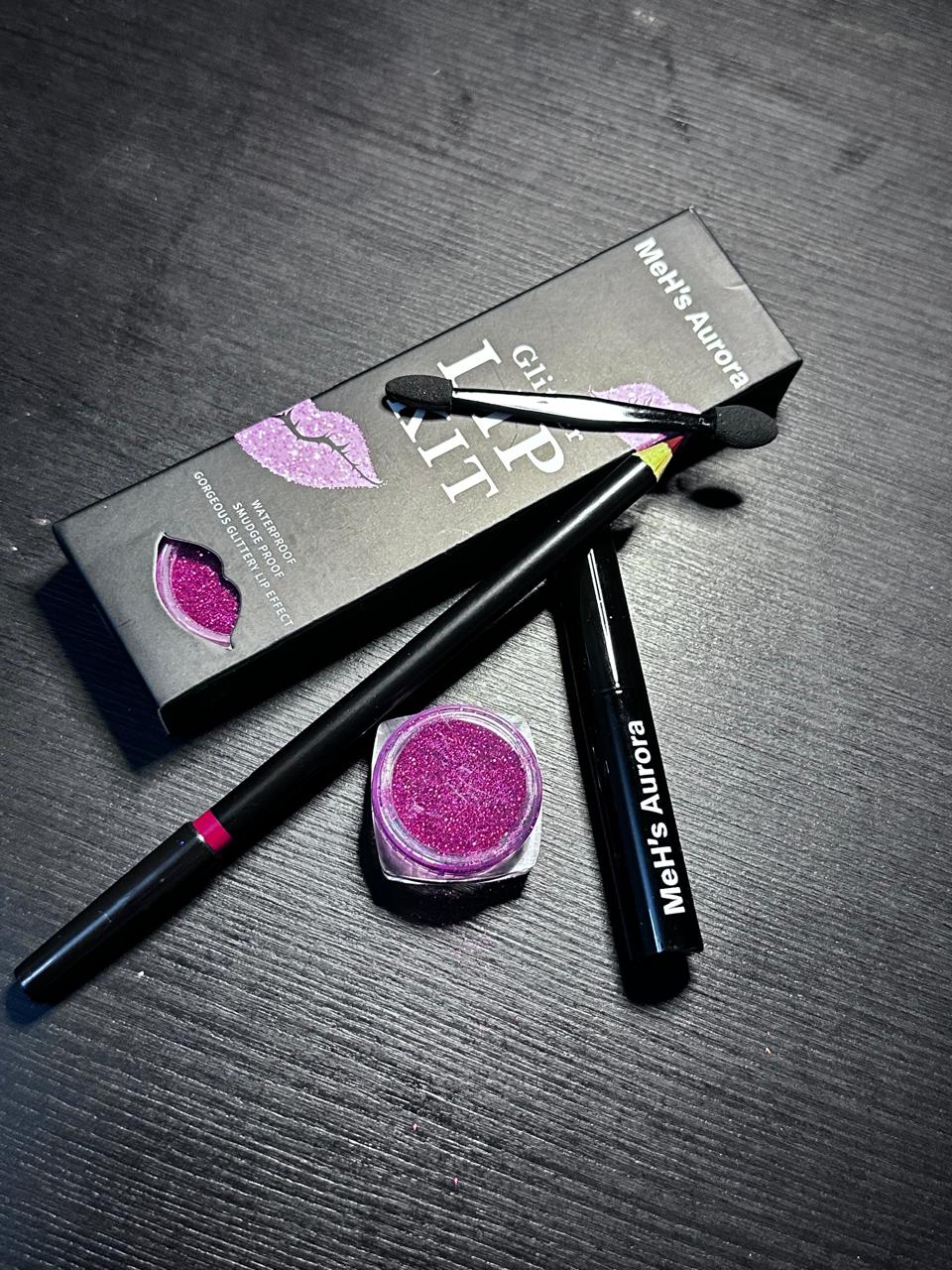 GLITTER LIP KIT